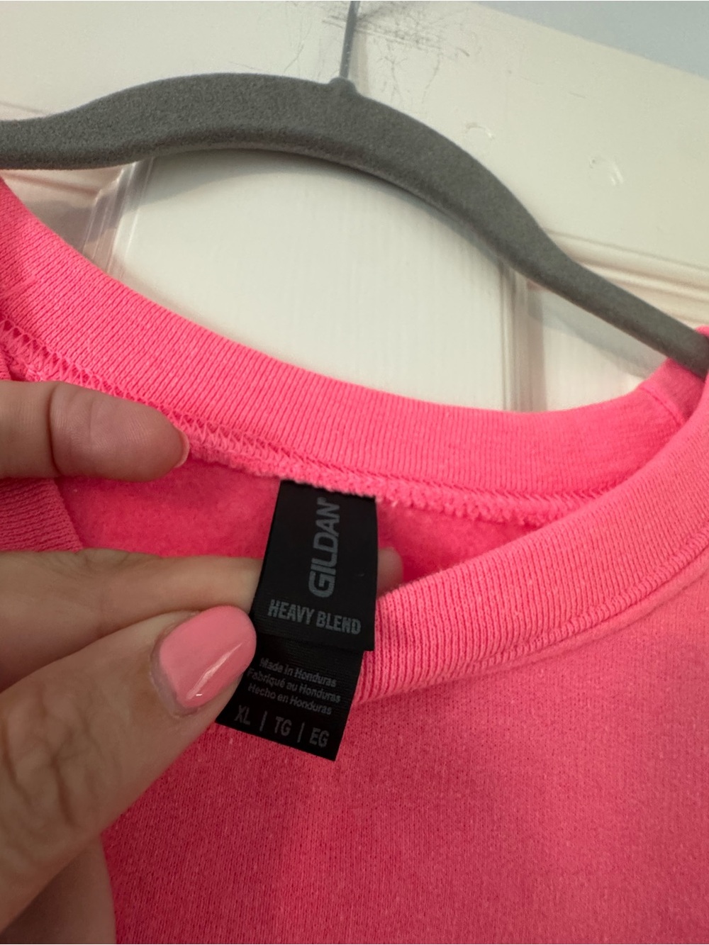 Pink 'A Tini Bit Merry' Holiday Sweatshirt - Picture 3 of 6